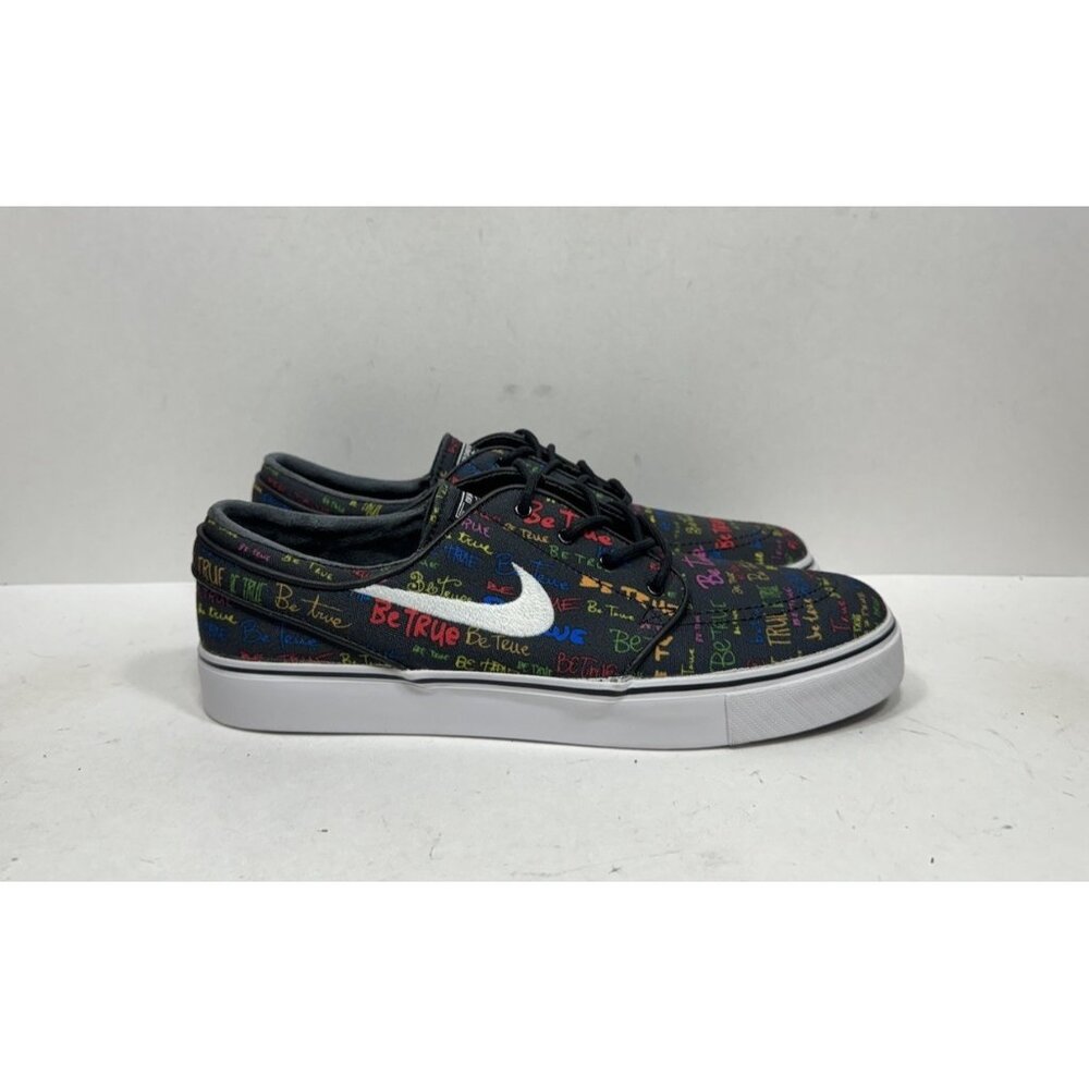 Nike Zoom‎ Sb Stefan Janoski QS Be True 702981-009 Men’s Size 10 Black Shoes